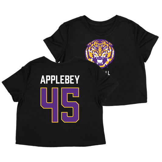 LSU Baseball Crop Top - Kaleb Applebey | #45