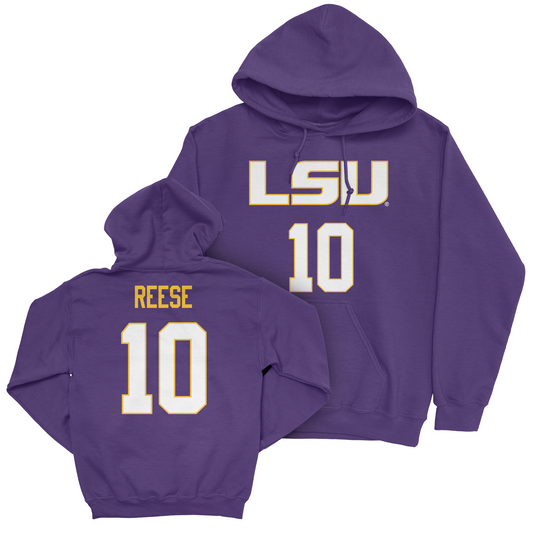 LSU Women's Basketball Purple Shirsey Hoodie - Angel Reese  | #10