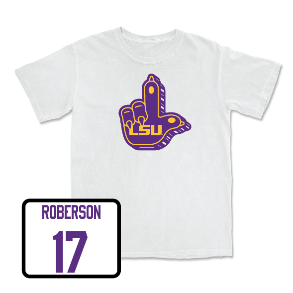 Women's Volleyball Purple "L" Paw Tee - Alexis Roberson