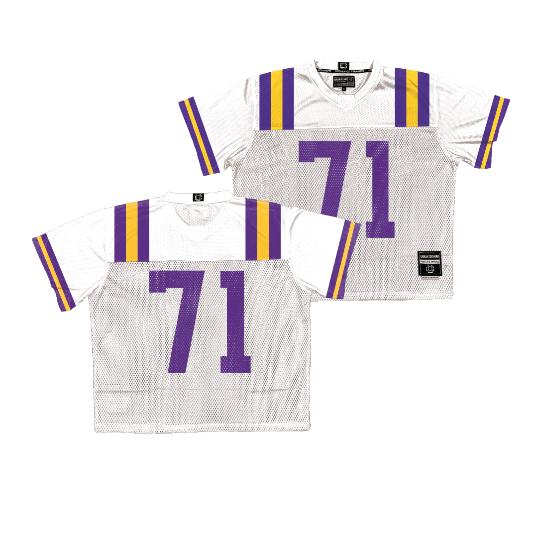 LSU Throwback Football Jersey - Tyree Adams | #71