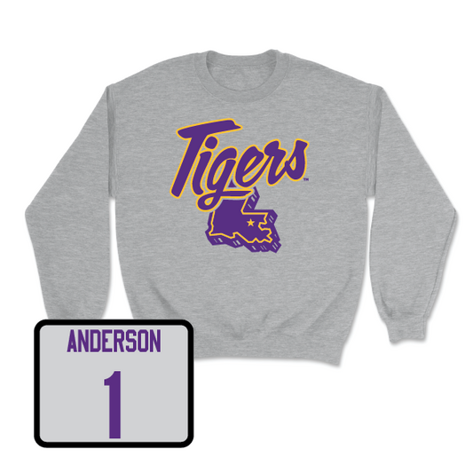 Football Sport Grey Tiger State Crew - Aaron Anderson