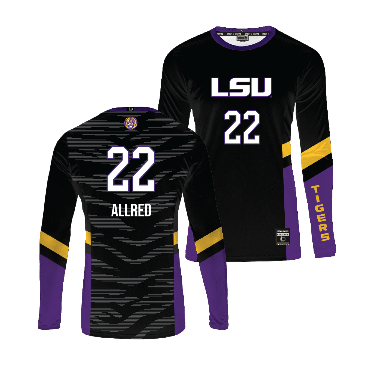 LSU Women's Beach Volleyball Black Jersey  - Reilly Allred