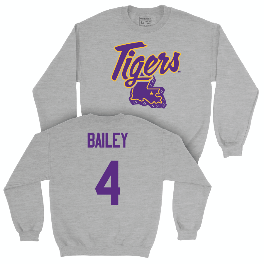 Men's Basketball Sport Grey Tigers State Crew  - Djimon Bailey