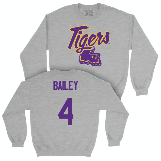 Men's Basketball Sport Grey Tigers State Crew  - Djimon Bailey