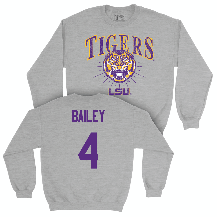 Men's Basketball Sport Grey Tigers Crew  - Djimon Bailey