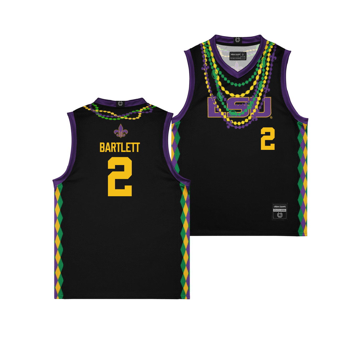 LSU Womens Basketball 2025 Campus Edition Jersey - Amani Bartlett