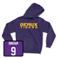 Baseball Purple Geaux Hoodie - Mac Bingham