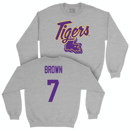 Baseball Sport Grey Tiger State Crew - Jake Brown