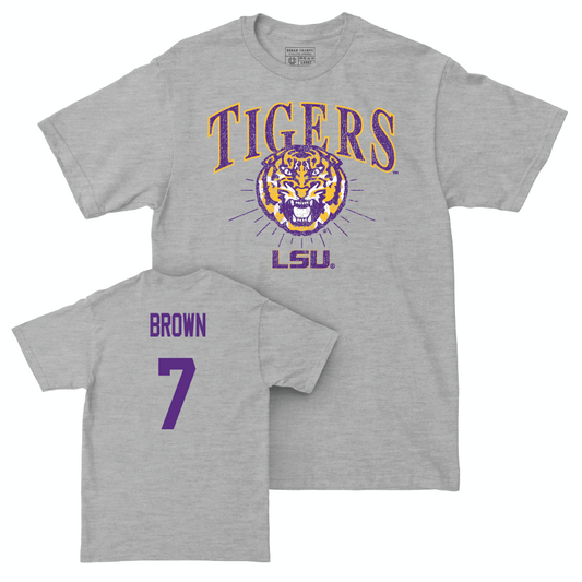 Baseball Sport Grey Tigers Tee - Jake Brown