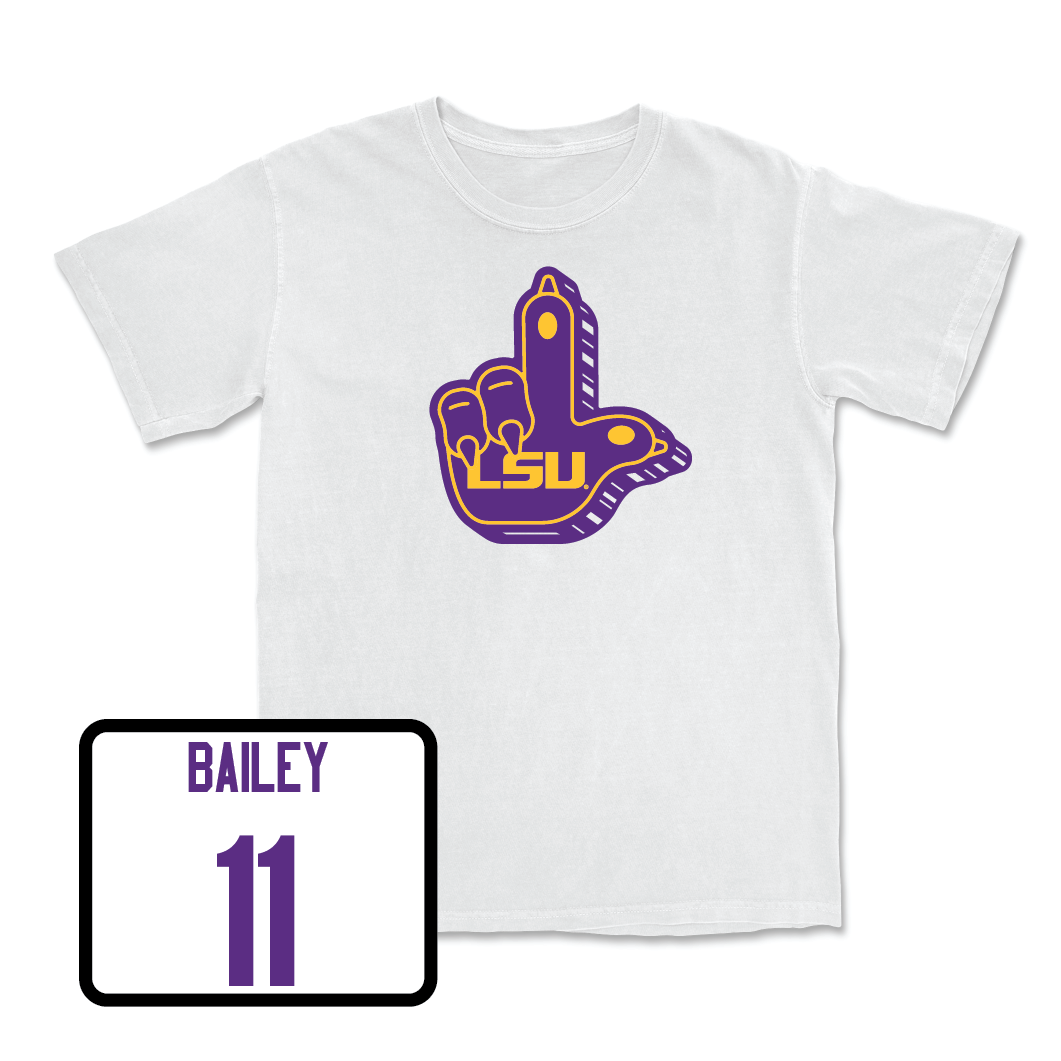 Women's Beach Volleyball Purple "L" Paw Tee  - Gabrielle Bailey