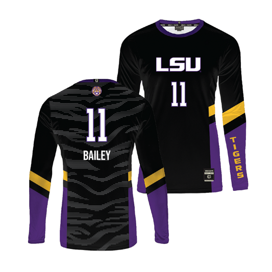 LSU Women's Beach Volleyball Black Jersey  - Gabrielle Bailey