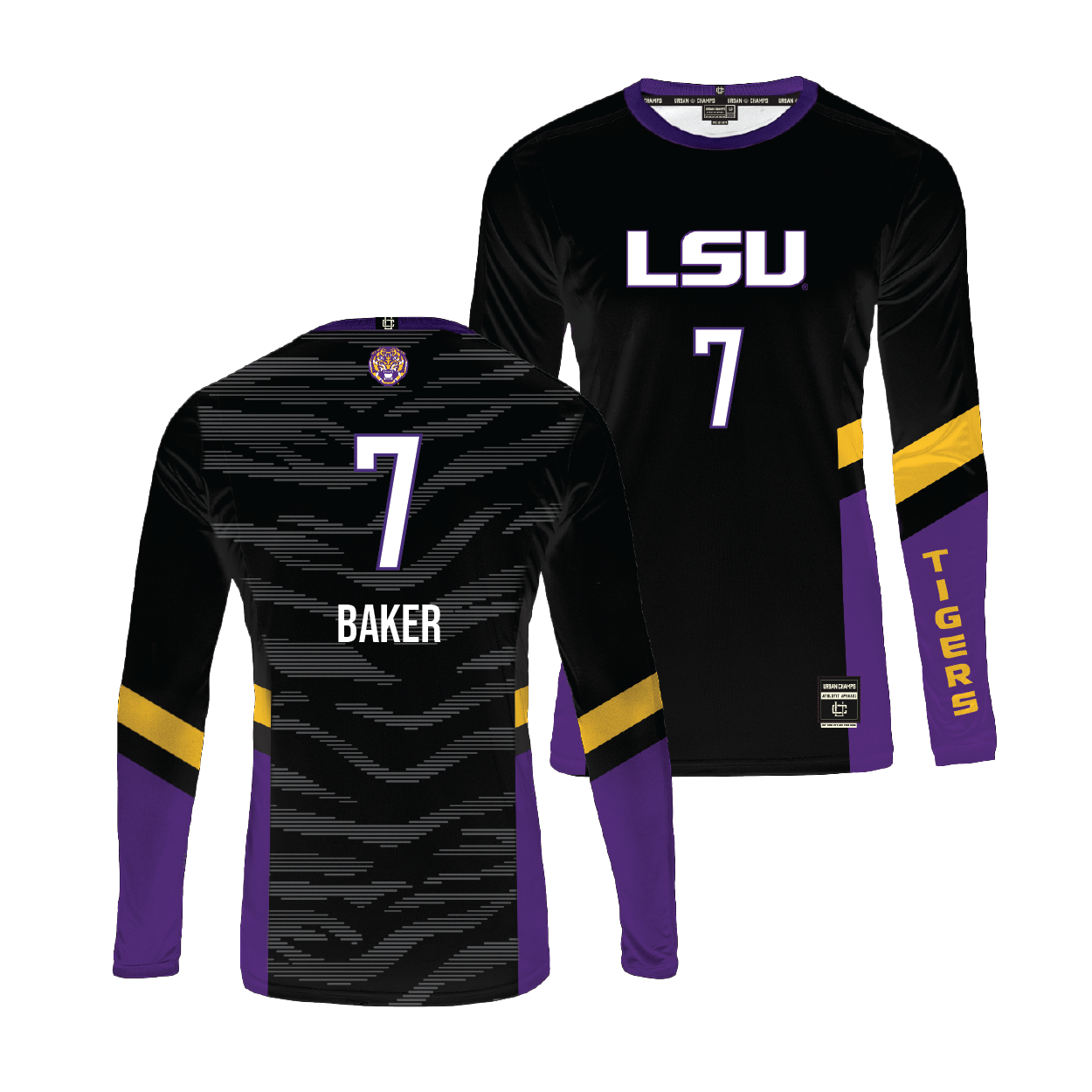 LSU Women's Beach Volleyball Black Jersey  - Kate Baker