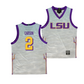 EXCLUSIVE: LSU Bahamas Women's Basketball Purple Jersey - Jasmine Carson