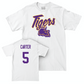 Men's Basketball White Tiger State Tee  - Cam Carter