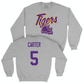 Men's Basketball Sport Grey Tiger State Crew  - Cam Carter