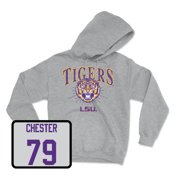 Football Sport Grey Tigers Hoodie - DJ Chester