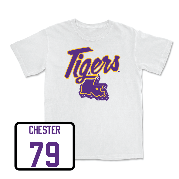 Football White Tiger State Tee - DJ Chester
