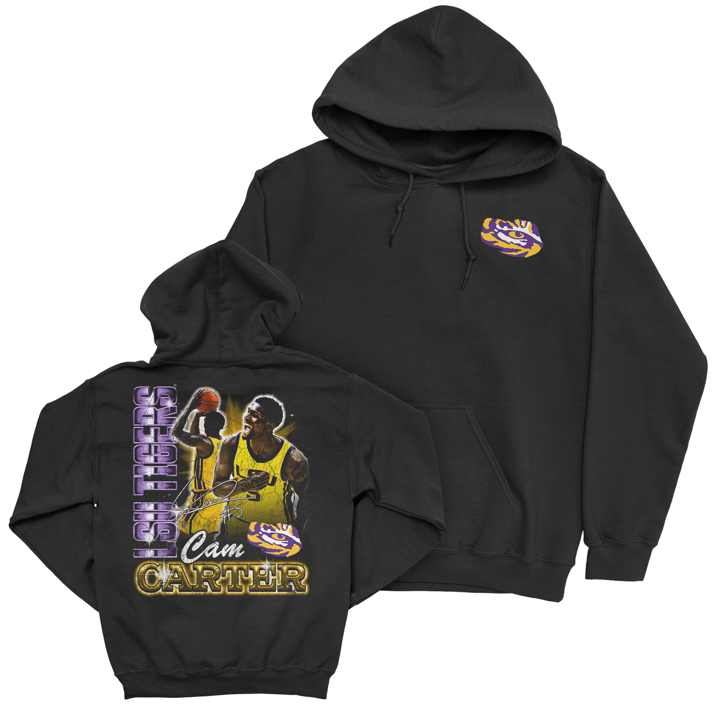 EXCLUSIVE RELEASE: Cam Carter 90s Graphic Black Hoodie