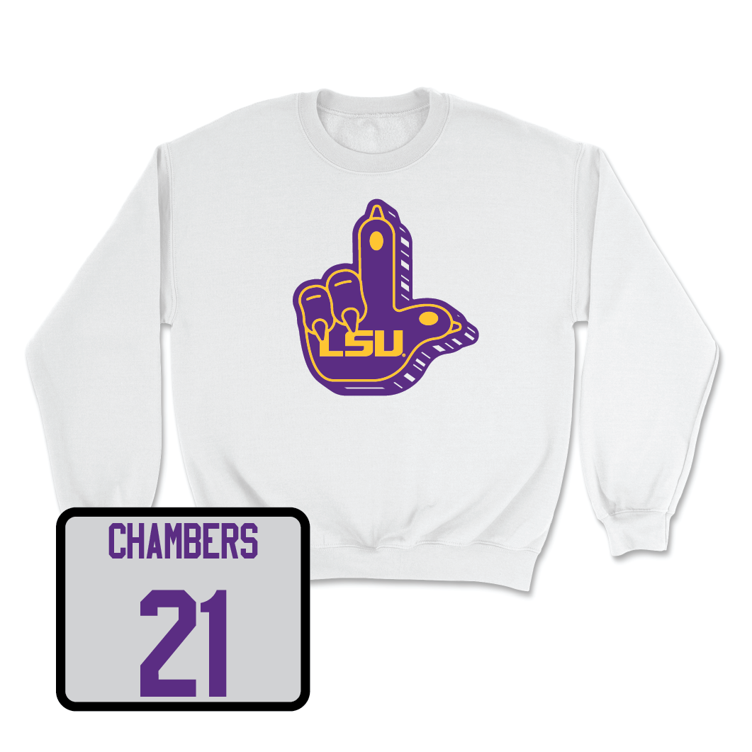 Women's Beach Volleyball Purple "L" Paw Crew  - Cassidy Chambers