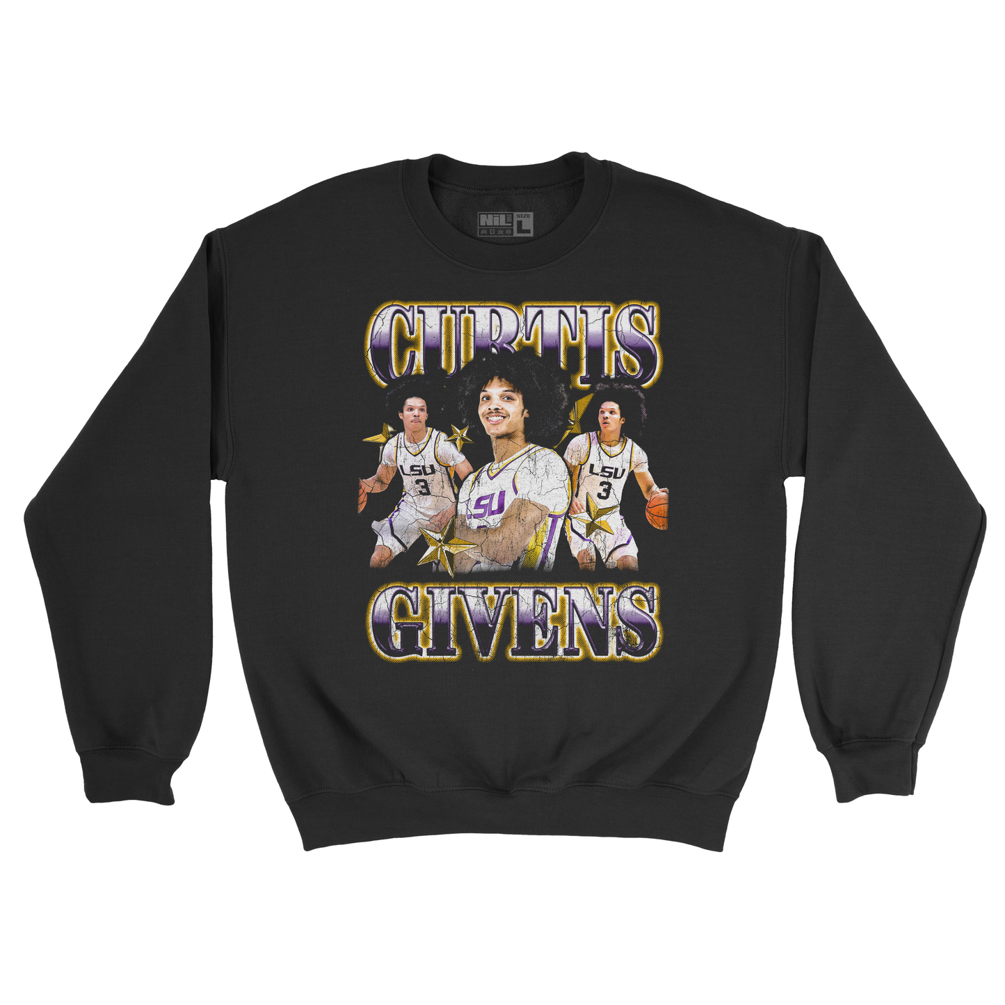 EXCLUSIVE RELEASE: Curtis Givens 90s Graphic Black Crew