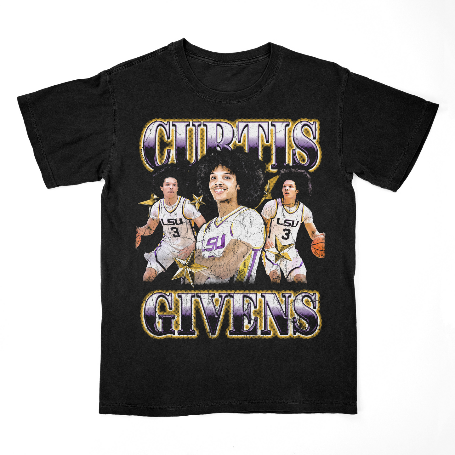 EXCLUSIVE RELEASE: Curtis Givens 90s Graphic Black Tee