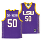 LSU Women's Basketball Purple Jersey  - Shayeann Day-wilson