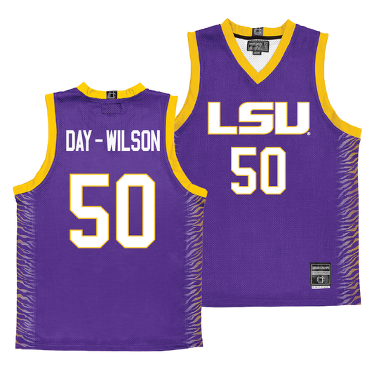 LSU Women's Basketball Purple Jersey  - Shayeann Day-wilson