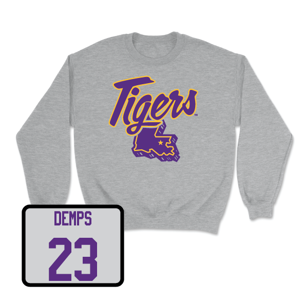 Women's Volleyball Sport Grey Tiger State Crew - Jade Demps