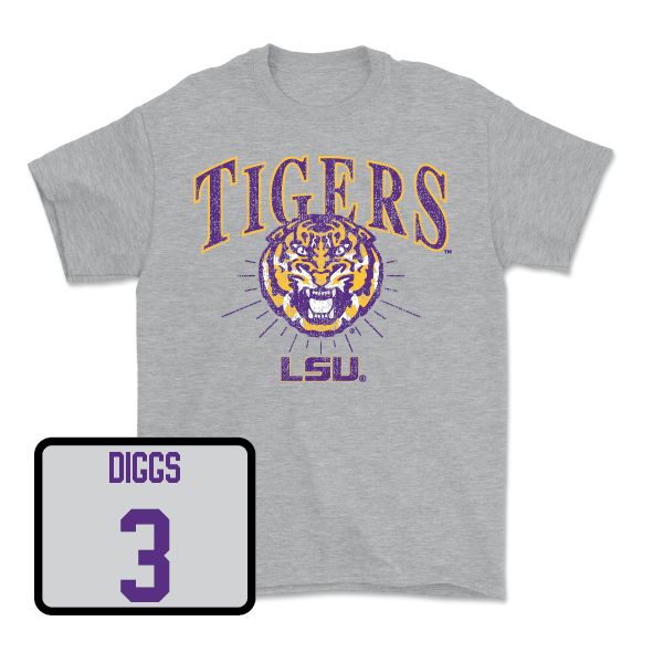 Football Sport Grey Tigers Tee - Logan Diggs