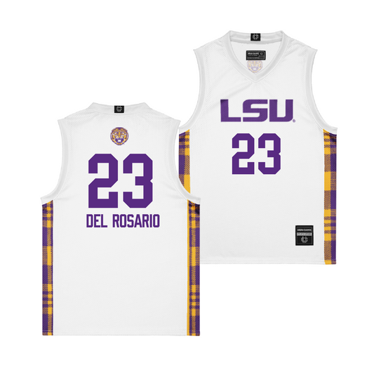 EXCLUSIVE: LSU Winter Edition Basketball Jersey  - Aalyah Del Rosario