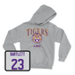 Women's Gymnastics Sport Grey Tigers Hoodie  - Amari Drayton