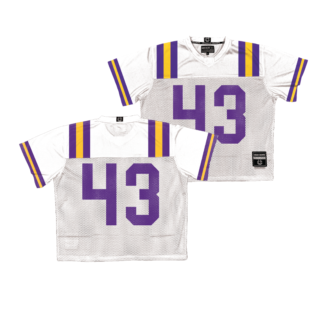 LSU Throwback Football Jersey - Ty'son Edwards | #43