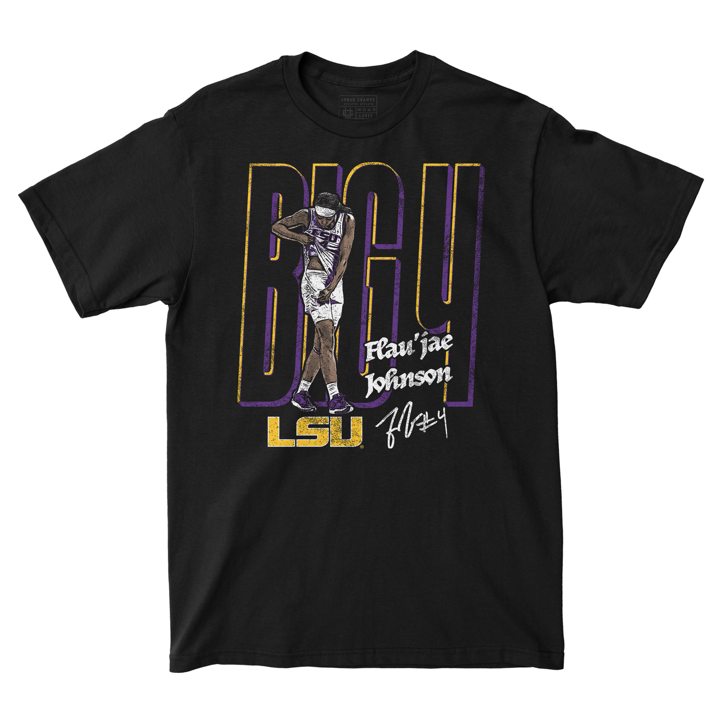 EXCLUSIVE RELEASE: Flau'jae Johnson "Big 4" Comic Black Tee