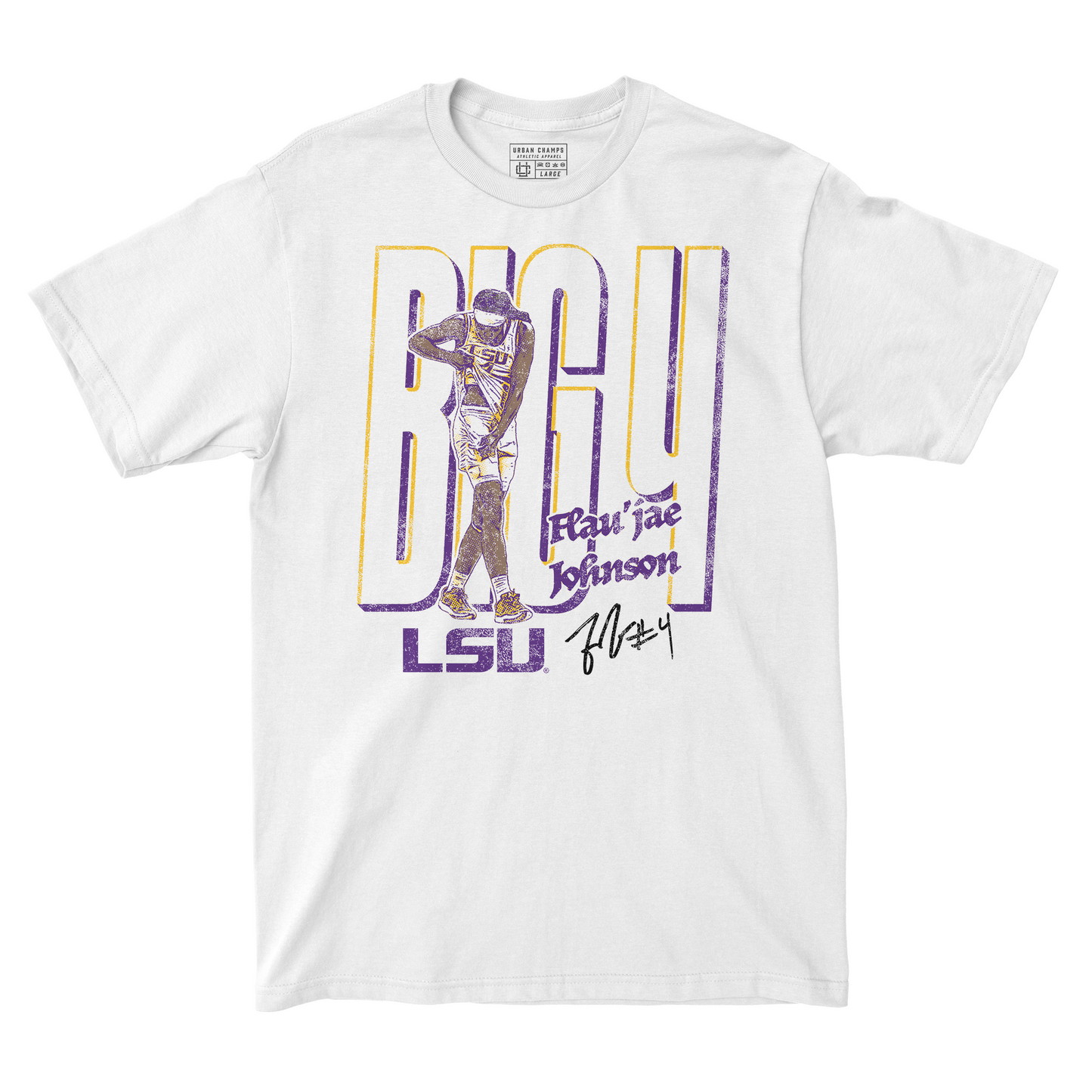 EXCLUSIVE RELEASE: Flau'jae Johnson "Big 4" Comic White Tee