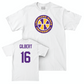 Women's Basketball White Hardwood Tee  - Kailyn Gilbert