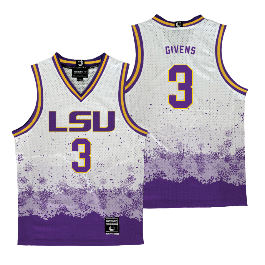 EXCLUSIVE: LSU Winter Edition Basketball Jersey  - Curtis Givens