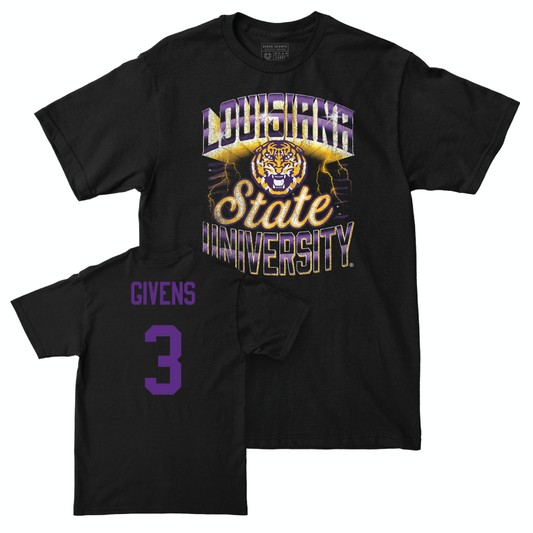 Men's Basketball Black Streetwear Tee  - Curtis Givens