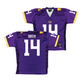 Purple LSU Football Jersey  - Trey’Dez Green