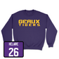 Football Purple Geaux Crew  - Cowinn Helaire
