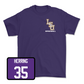 Baseball Purple Team Tee - Griffin Herring