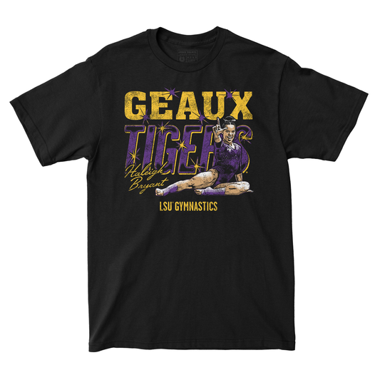 EXCLUSIVE RELEASE: Haleigh Bryant - Geaux Tigers Black Tee