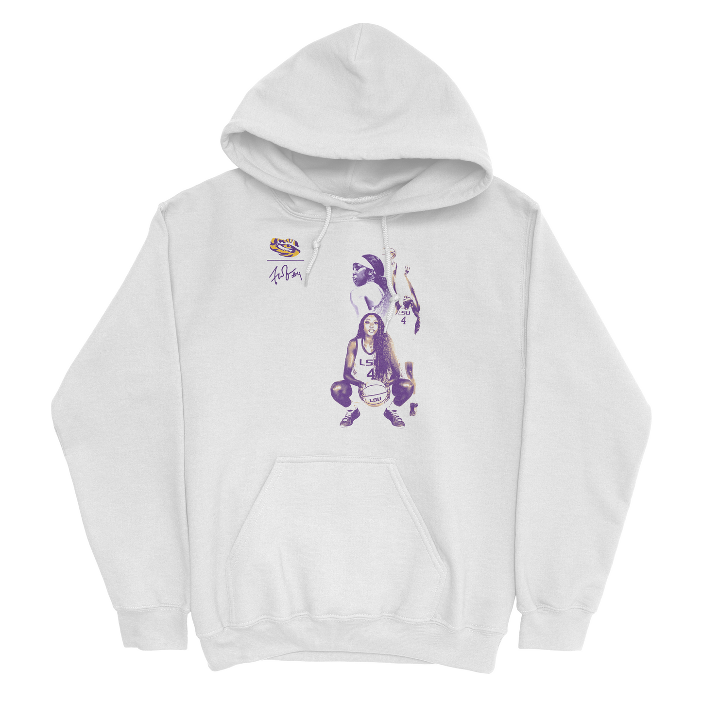 EXCLUSIVE RELEASE: Flau'jae Johnson Trio White Hoodie