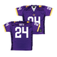 Purple LSU Football Jersey  - Landon Ibieta