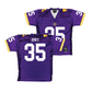 Purple LSU Football Jersey - Sai'vion Jones