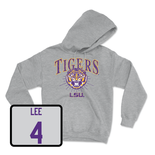 Women's Volleyball Sport Grey Tigers Hoodie - Angie Lee