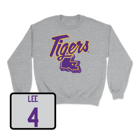 Women's Volleyball Sport Grey Tiger State Crew - Angie Lee
