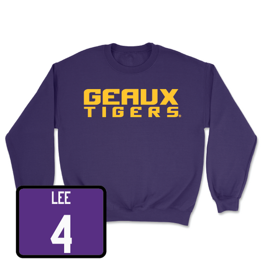 Women's Volleyball Purple Geaux Crew - Angie Lee
