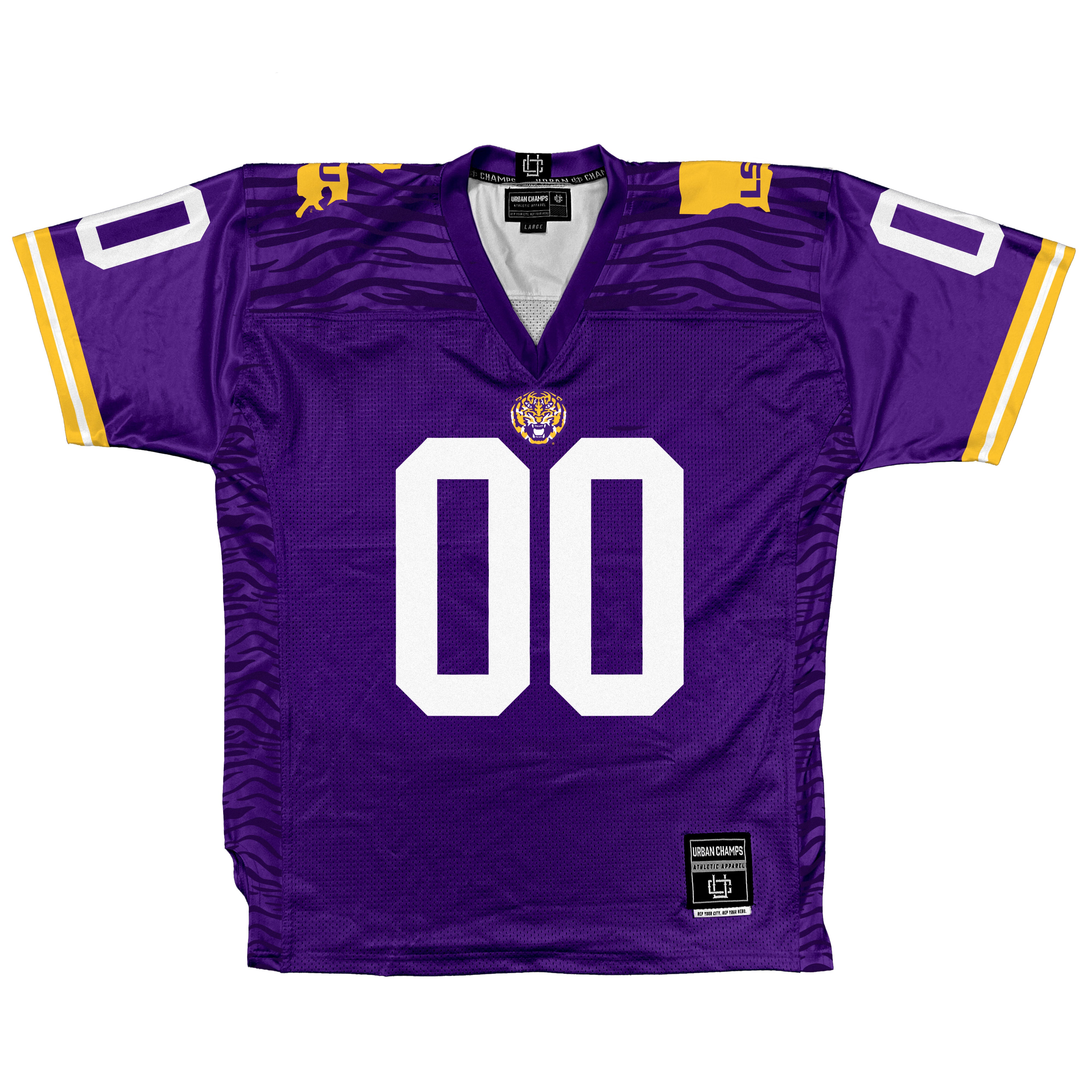 Purple LSU Football Jersey – The Tigers NIL Store