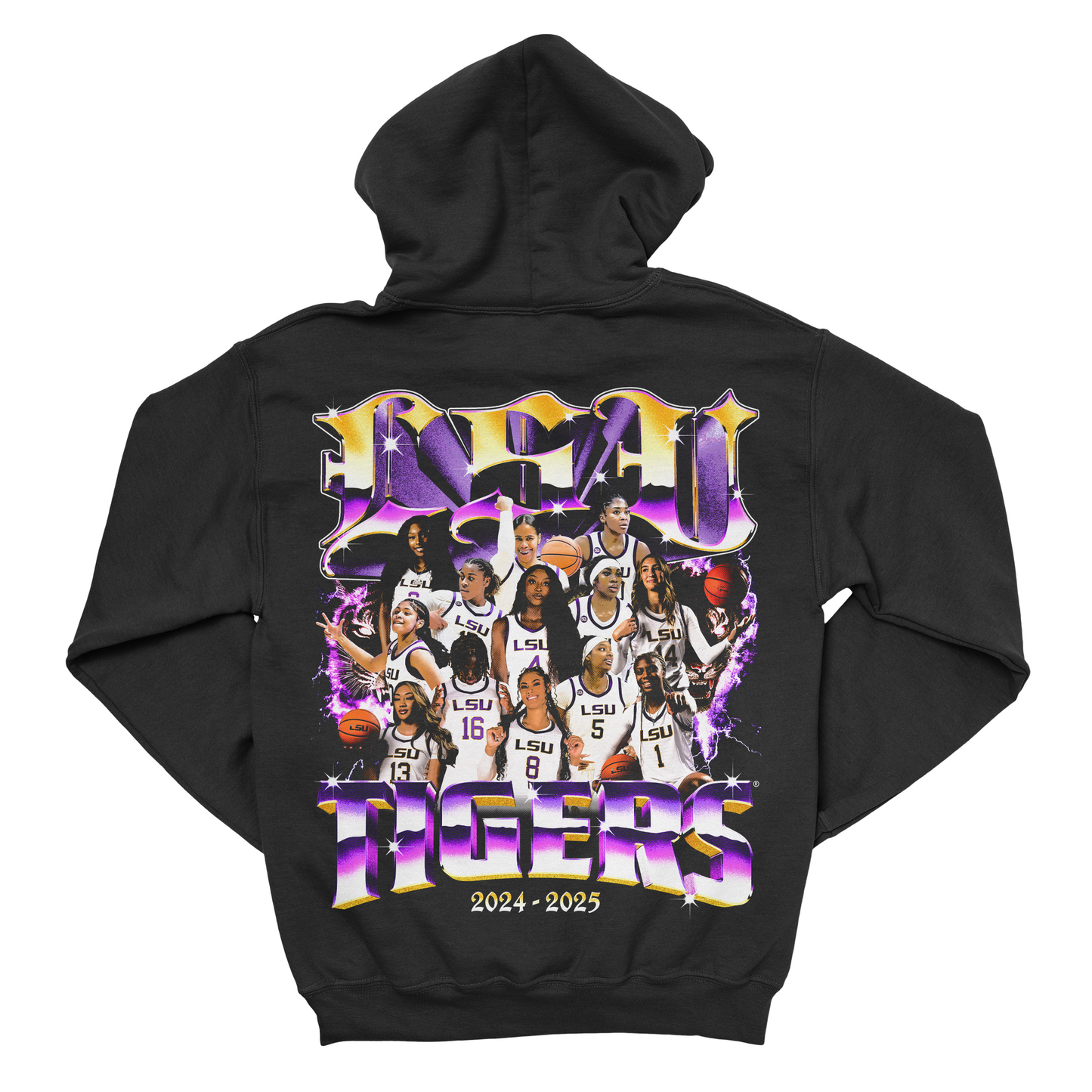 EXCLUSIVE RELEASE: LSU Women's Basketball '24-25 Team Black Hoodie