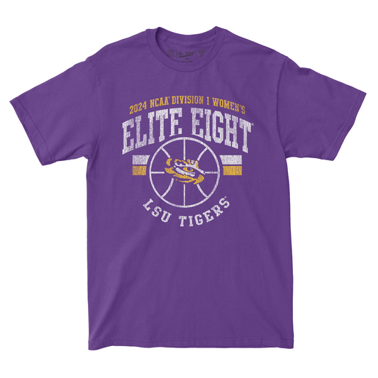 LSU WBB 2024 Elite Eight T-shirt by Retro Brand